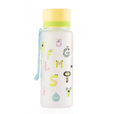 Equa BPA FREE ūdens pudele Alpha Zoo, 600ml